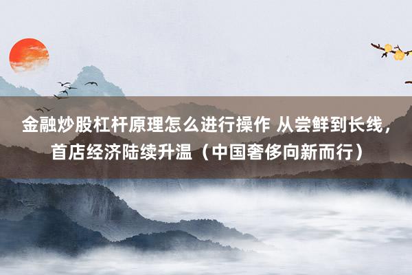金融炒股杠杆原理怎么进行操作 从尝鲜到长线，首店经济陆续升温（中国奢侈向新而行）